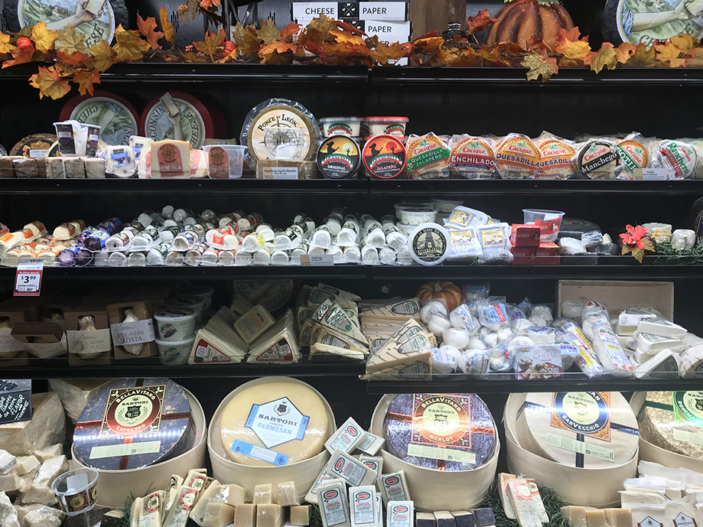 Massive Cheese Selection at Reasor's in Tulsa