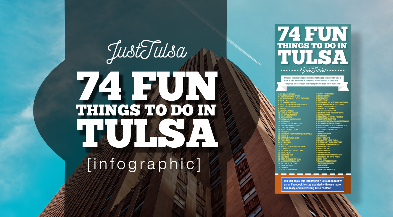 74 Fun Things To Do in Tulsa [INFOGRAPHIC]